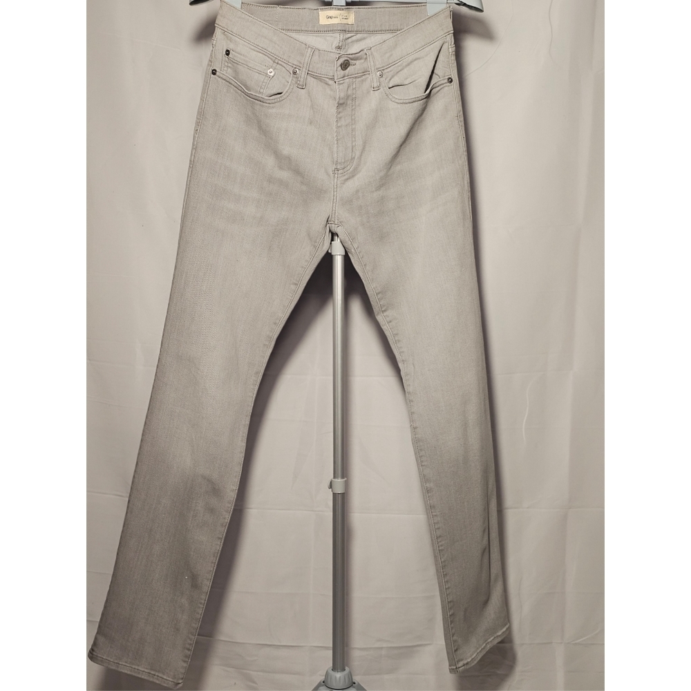Gap Men's Light Grey Skinny Jean